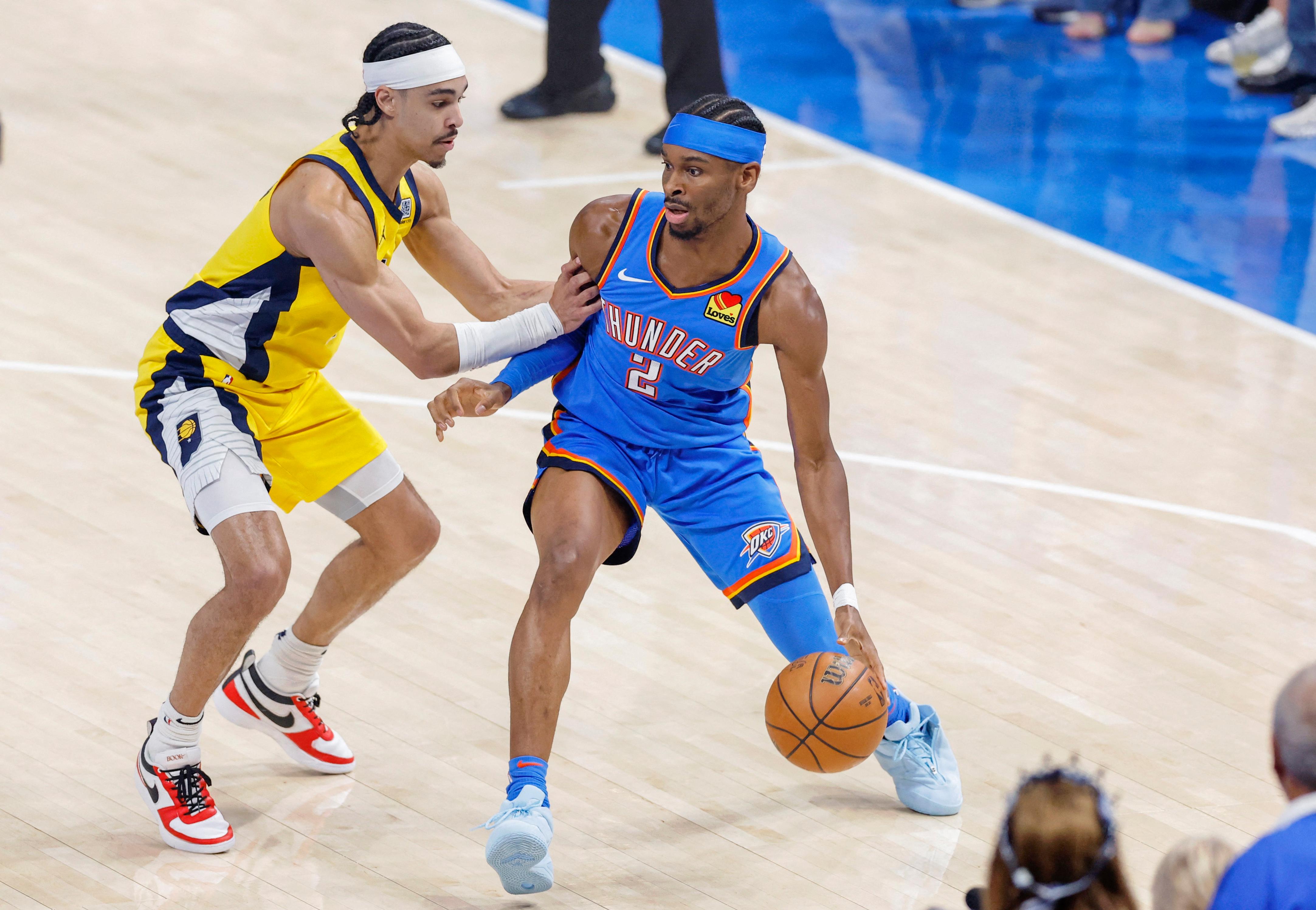 开拓者队大胜雷霆队