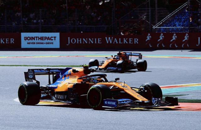 威廉姆斯横扫雷诺车队，诺里斯刷新纪录的简单介绍